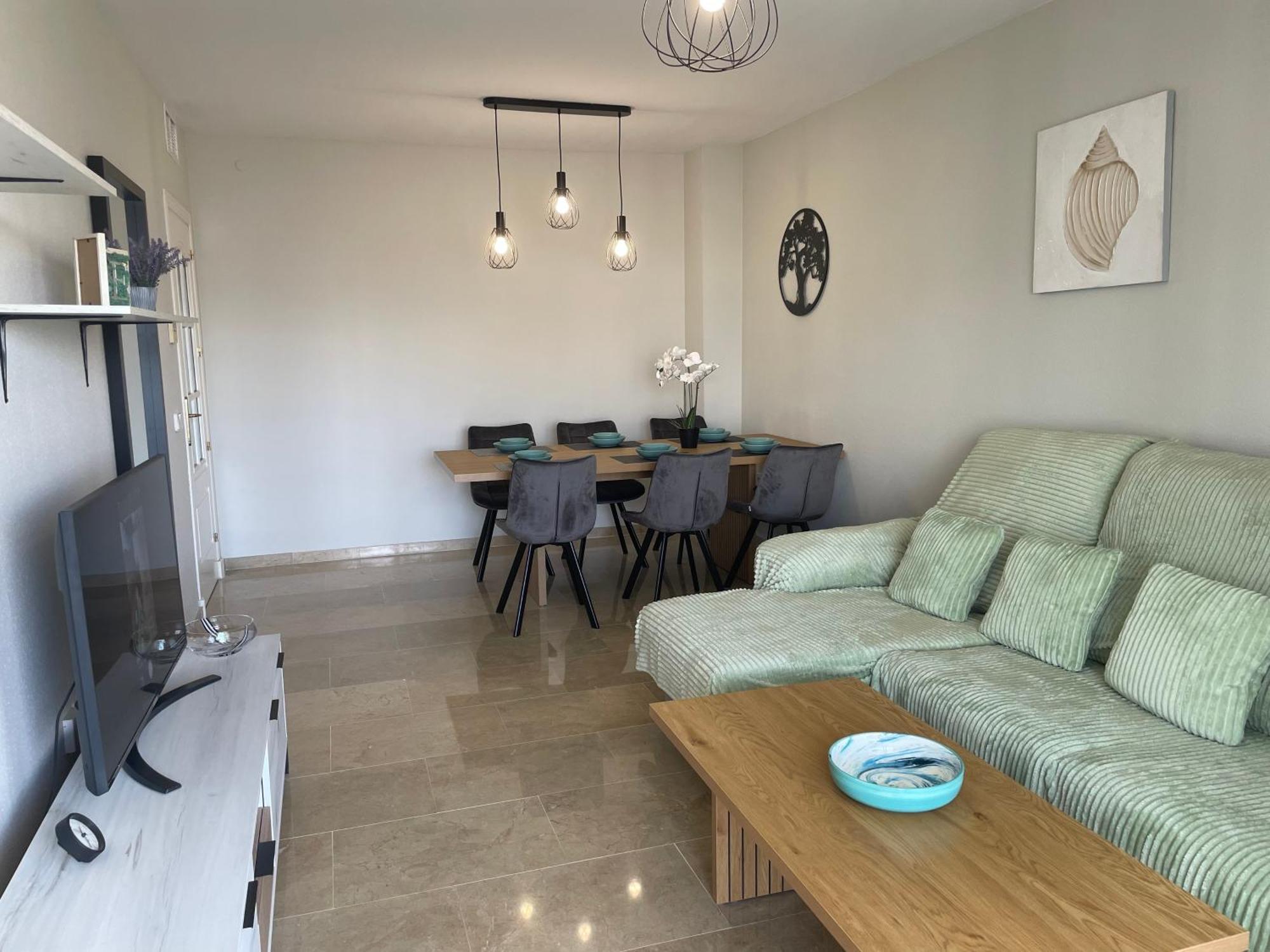 Apartamento En Marina Duquesa Кастильо-де-Сабинильяс Экстерьер фото
